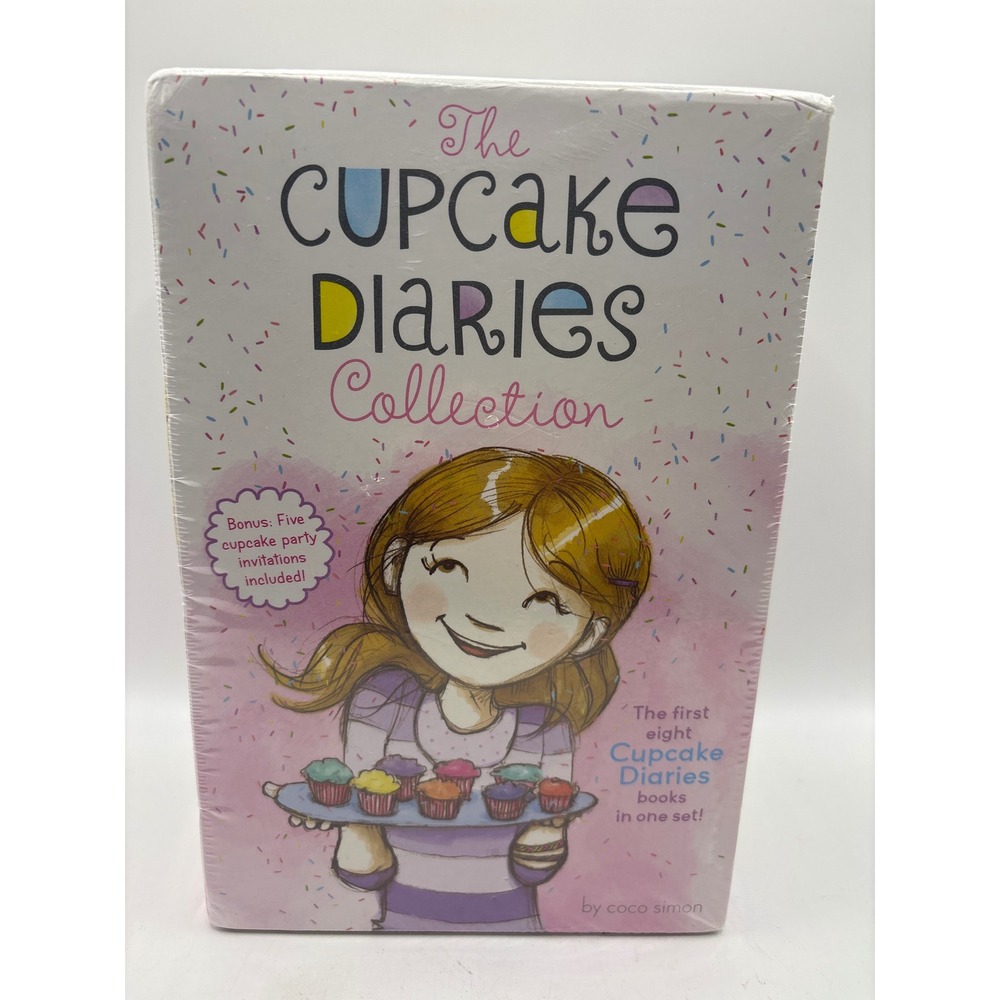 The Cupcake Diaries Collection Books 1-8 Box Set Coco Simon New Sealed